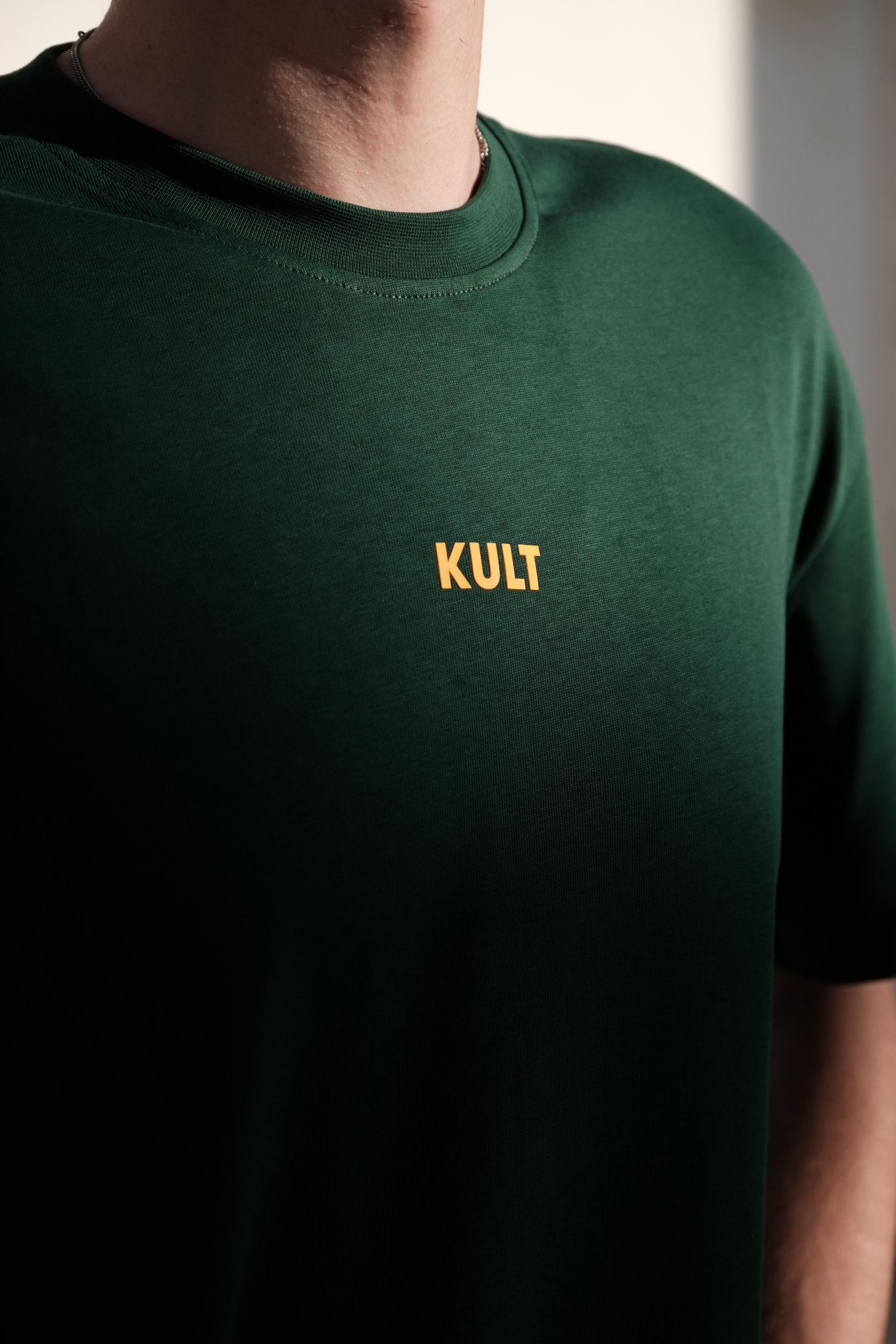 T-shirt “Dark Matter” – Green/Yelloww